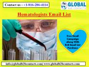 Hematologists Email List