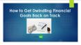 How to Get Dwindling Financial Goals Back on Track PowerPoint PPT Presentation