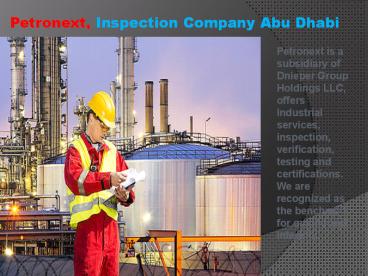 Electrical inspection services in UAE