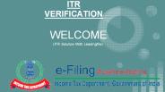 E-Verify ITR Through E-mail ID & Mobile Number