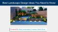 Best landscape design plans PowerPoint PPT Presentation