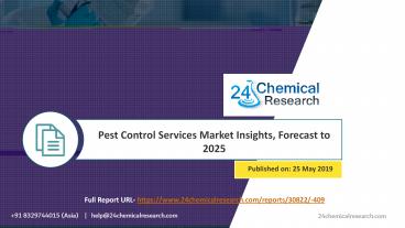 Global Pest Control Services Market Insights, Forecast to 2025