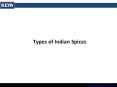 Types of Indian Spices PowerPoint PPT Presentation
