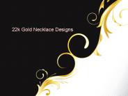 22k Gold Necklace Designs