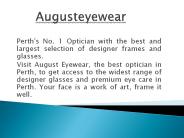 Title: Premium Eye care in Perth