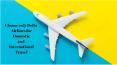 Choose only Delta Airlines for Domestic and International Travel PowerPoint PPT Presentation
