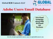 Adobe Users Email Database