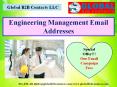 Engineering Management Email Addresses PowerPoint PPT Presentation