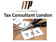 Tax Consultant London