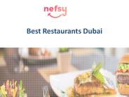 Best restaurants Dubai