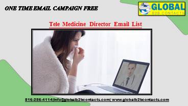 Tele Medicine Director Email List