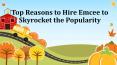 Hire Emcee to Skyrocket Your Brand Popularity PowerPoint PPT Presentation