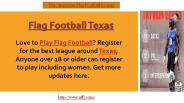 Flag Football Texas