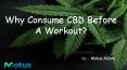 Why Consume CBD Before A Workout? PowerPoint PPT Presentation