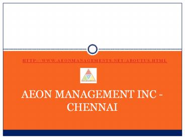 aeon management Inc ((Aeon management Reviews)))