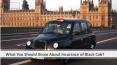 What You Should Know About Insurance of Black Cab? PowerPoint PPT Presentation