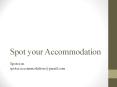 Spot your Accommodation in Illinois, USA PowerPoint PPT Presentation