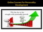 Online Courses For Personality Development
