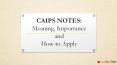 Confused About How to Order Caips Notes? Caipsfile.ca Can Guide You PowerPoint PPT Presentation