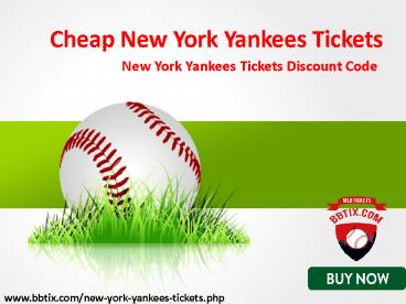 Discounted Yankees Tickets | New York Yankees Tickets Promo Code