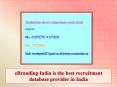 eBranding India is the best recruitment database provider in India PowerPoint PPT Presentation
