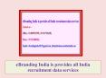 eBranding India is provides all India recruitment data services PowerPoint PPT Presentation