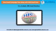 New Zealand  HR Email Database
