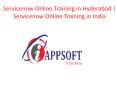 Servicenow Online Training in Hyderabad | Servicenow Online Training in India PowerPoint PPT Presentation