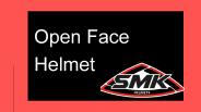 Know About Open Face Helmet | SMK Helmets