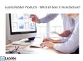 Lusida Rubber Products - What all does it manufacture? PowerPoint PPT Presentation