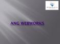 ANG Webworks is Best Graphic Designing  company in Delhi PowerPoint PPT Presentation