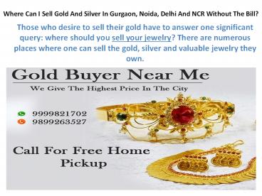 Cash For Gold|Gold Jewellery Buyer