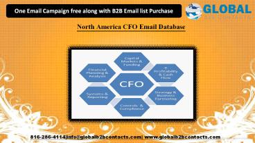 North America CFO Email Database