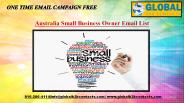 Australia Small Business Owner Email List