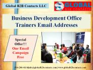 Business Development Office Trainers Email Addresses