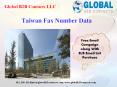 Taiwan Fax Number Data