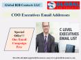COO Executives Email Addresses PowerPoint PPT Presentation