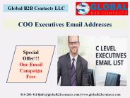 COO Executives Email Addresses