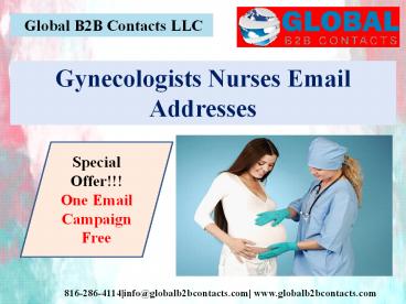 Gynecologists Nurses Email Addresses