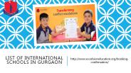List of international schools in Gurgaon