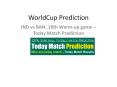 ICC 2019 Sri Lanka Vs Windies Match Prediction - World Cup 2019 All Match Prediction Astrology PowerPoint PPT Presentation
