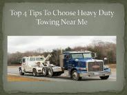 Heavy Duty Towing Near Me