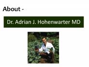 Dr. Adrian J. Hohenwarter MD