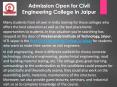 Admission Open for Civil Engineering College in Jaipur PowerPoint PPT Presentation
