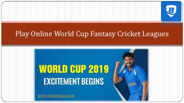 ICC World Cup 2019: Full Schedule, Dates and Venues (1)