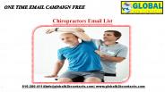 Chiropractors Email List
