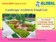 Landscape Architects Email List