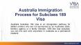 Australia Immigration Process for Subclass 189 Visa PowerPoint PPT Presentation