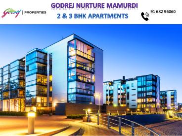 GODREJ NURTURE MAMURDI