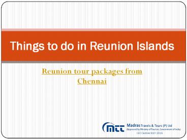Things to do in Reunion Islands